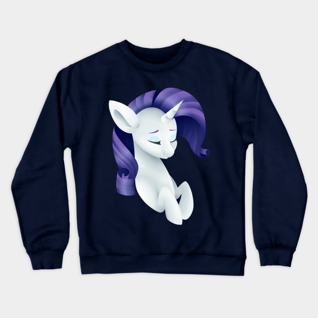 Miss Rarity Crewneck Sweatshirt by beashay